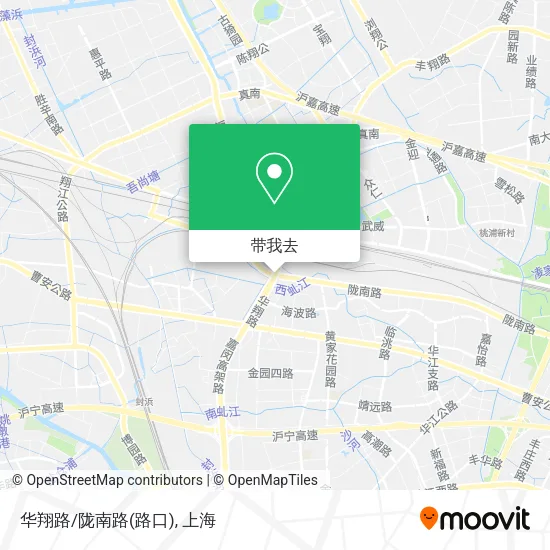 华翔路/陇南路(路口)地图
