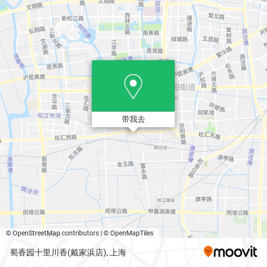 蜀香园十里川香(戴家浜店)地图