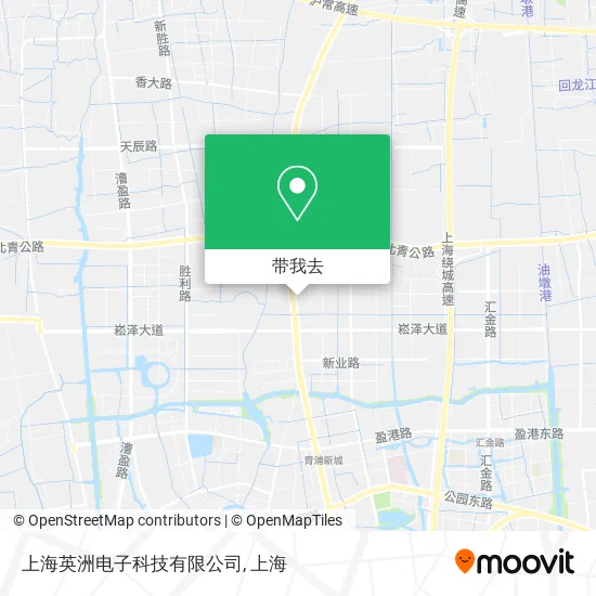 上海英洲电子科技有限公司地图