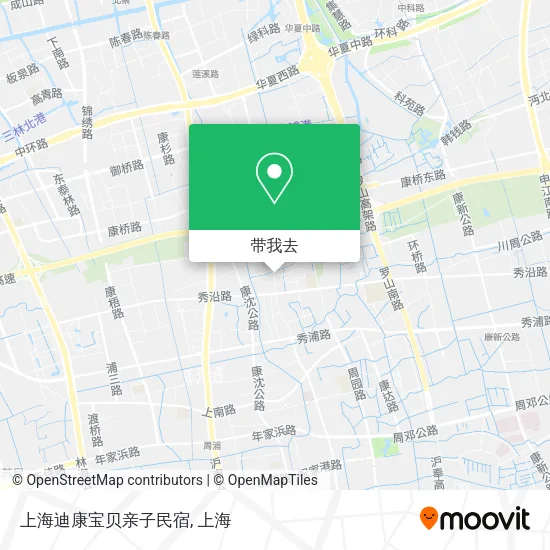上海迪康宝贝亲子民宿地图