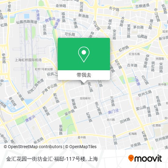 金汇花园一街坊金汇·福邸-117号楼地图