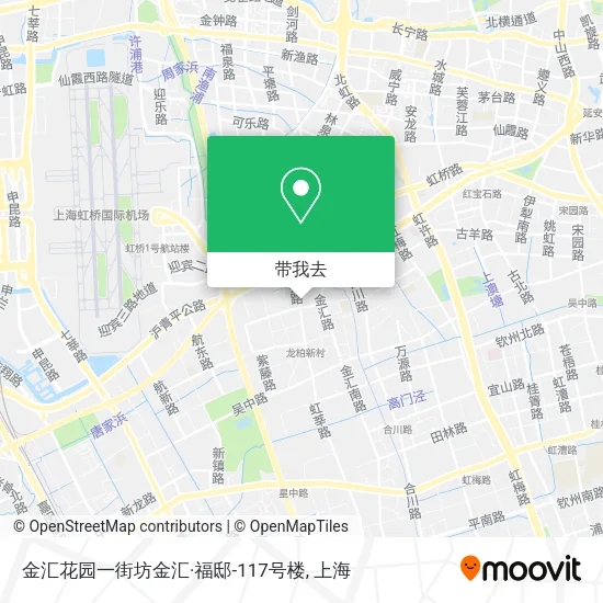 金汇花园一街坊金汇·福邸-117号楼地图