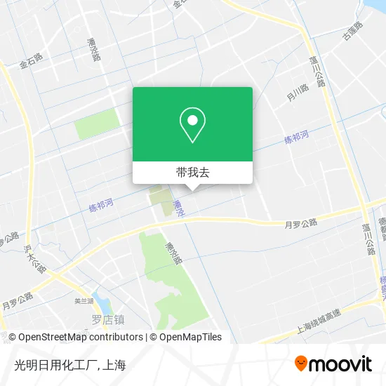 光明日用化工厂地图