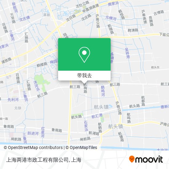 上海两港市政工程有限公司地图
