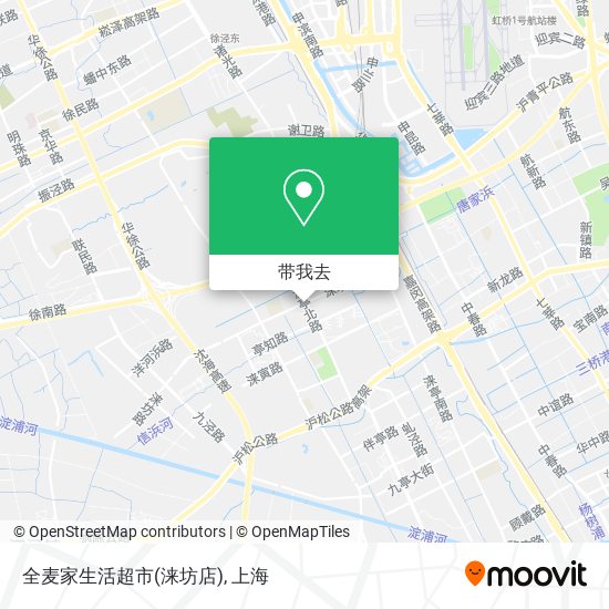 全麦家生活超市(涞坊店)地图