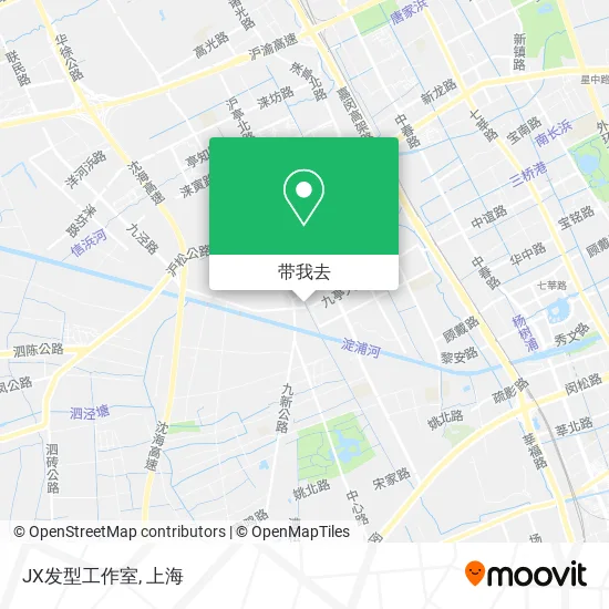 JX发型工作室地图