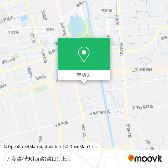 万宾路/光明西路(路口)地图