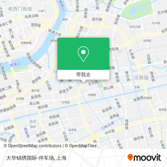 大华锦绣国际-停车场地图