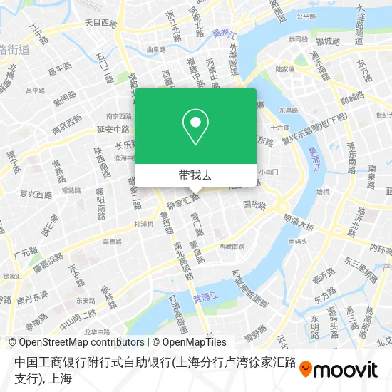 中国工商银行附行式自助银行(上海分行卢湾徐家汇路支行)地图