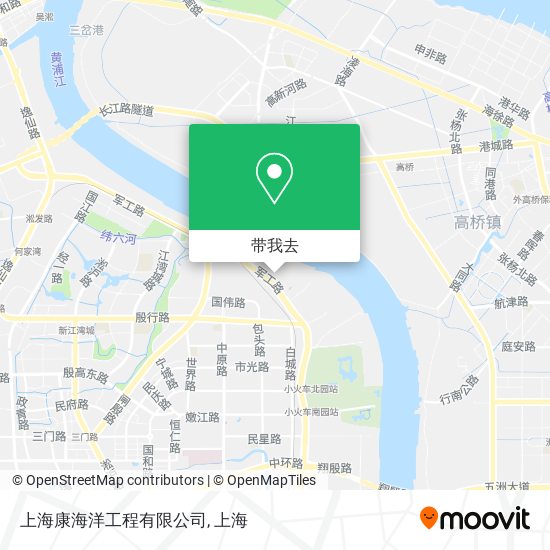 上海康海洋工程有限公司地图