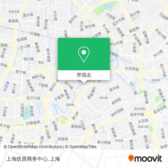 上海纺原商务中心地图