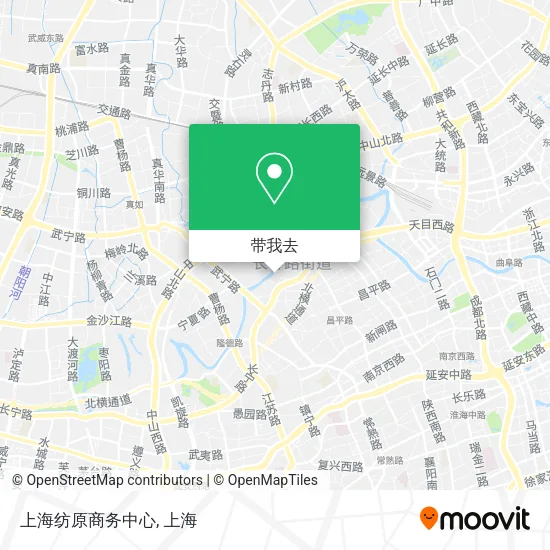 上海纺原商务中心地图