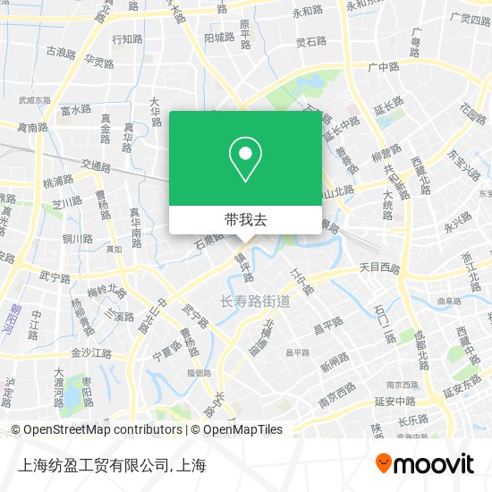 上海纺盈工贸有限公司地图