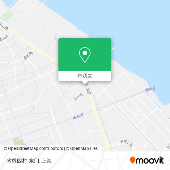盛桥四村-东门地图