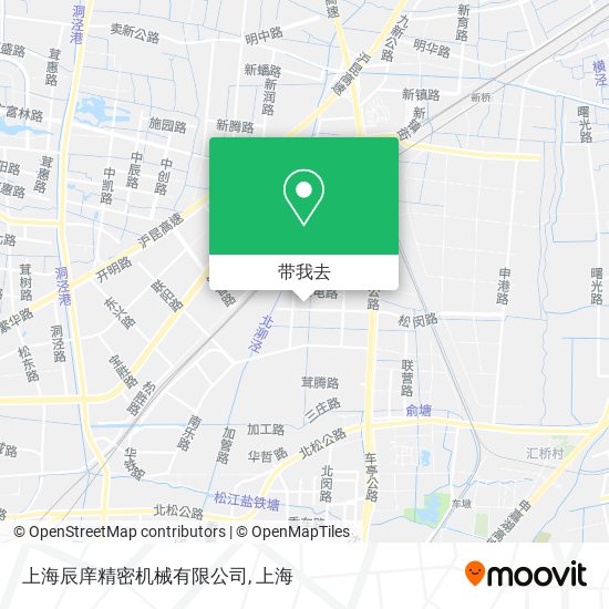 上海辰庠精密机械有限公司地图