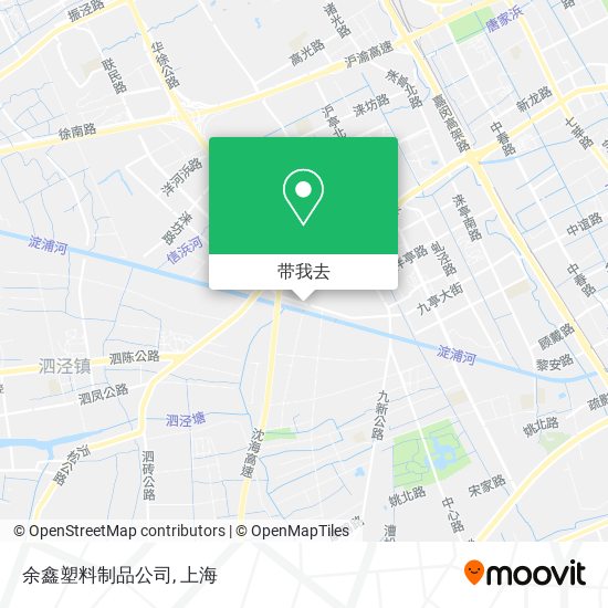余鑫塑料制品公司地图