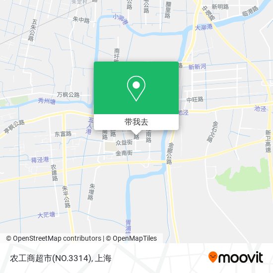 农工商超市(NO.3314)地图