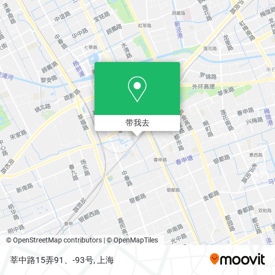 莘中路15弄91、-93号地图