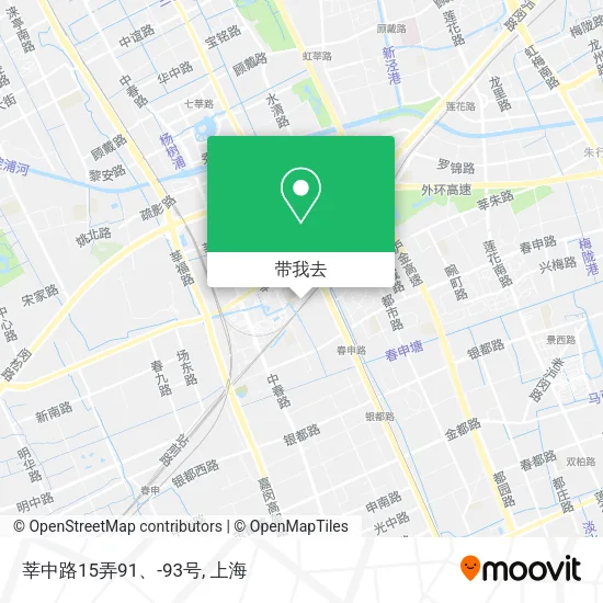 莘中路15弄91、-93号地图