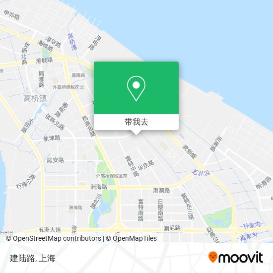 建陆路地图