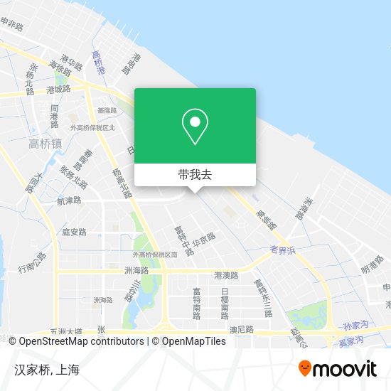 汉家桥地图