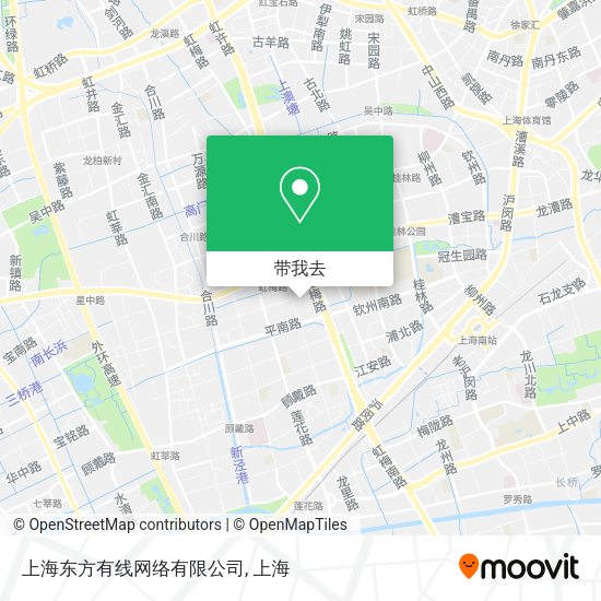 上海东方有线网络有限公司地图