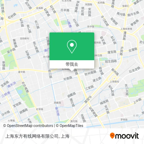上海东方有线网络有限公司地图