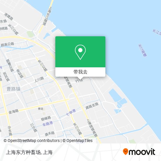 上海东方种畜场地图