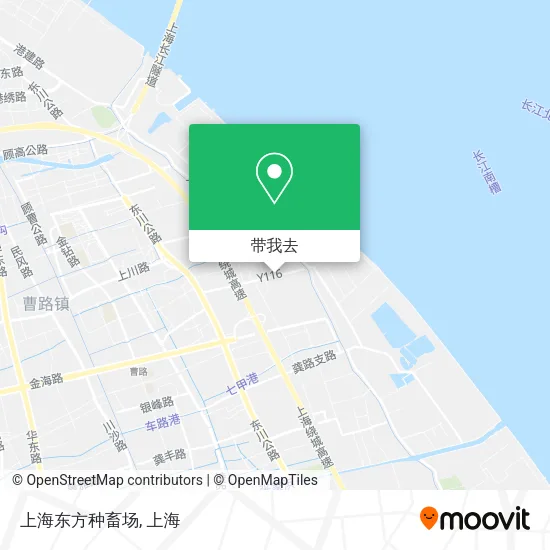 上海东方种畜场地图
