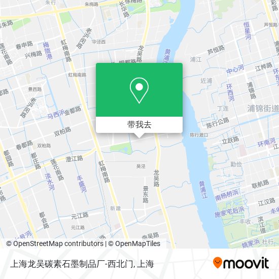 上海龙吴碳素石墨制品厂-西北门地图