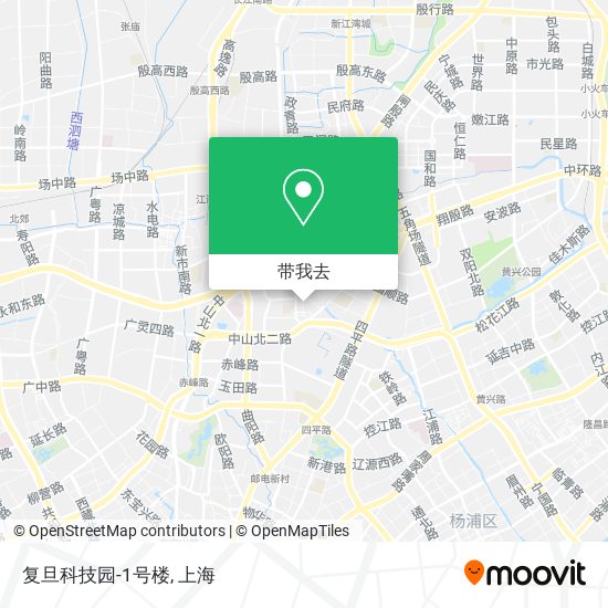 复旦科技园-1号楼地图