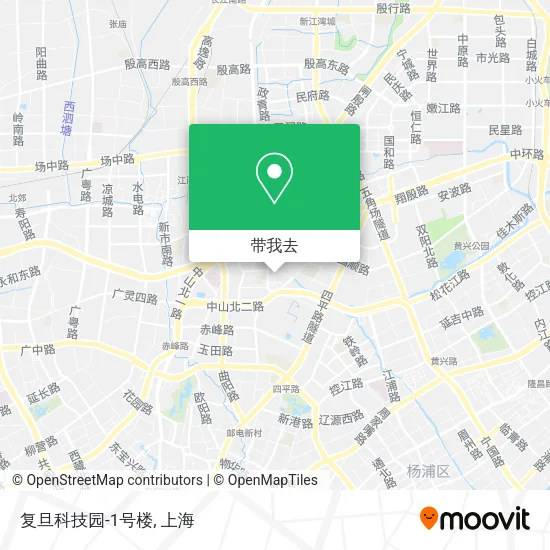 复旦科技园-1号楼地图