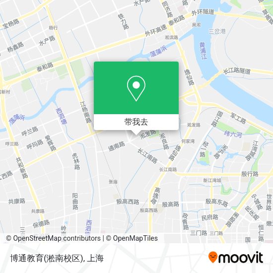 博通教育(淞南校区)地图