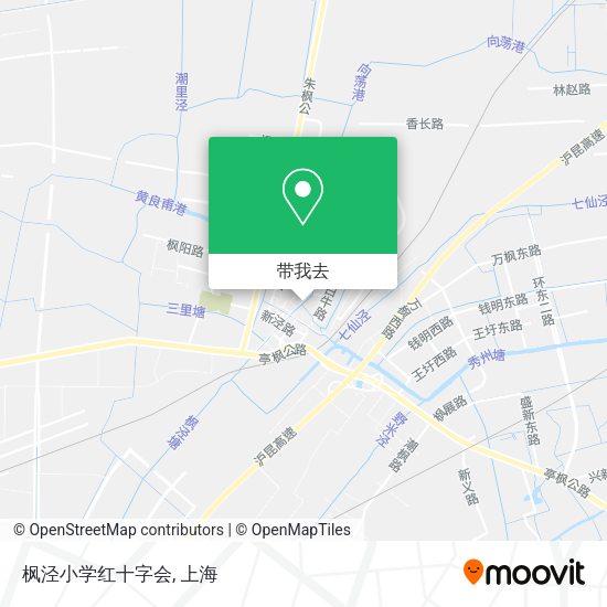 枫泾小学红十字会地图