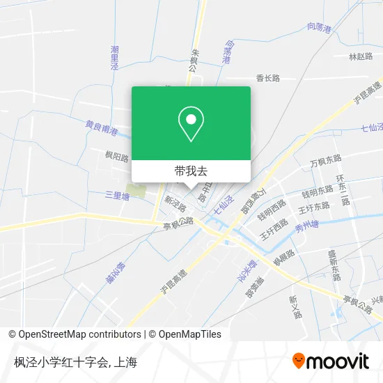 枫泾小学红十字会地图