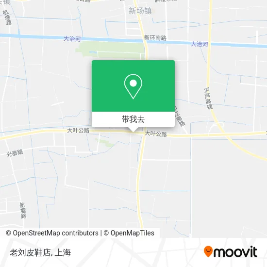 老刘皮鞋店地图