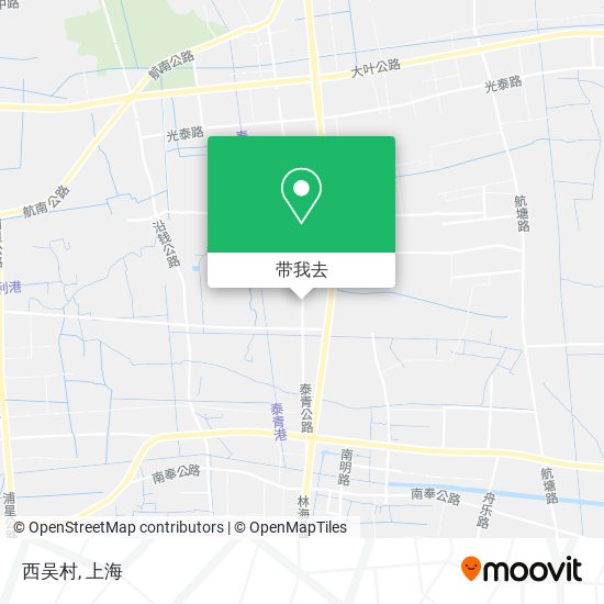 西吴村地图