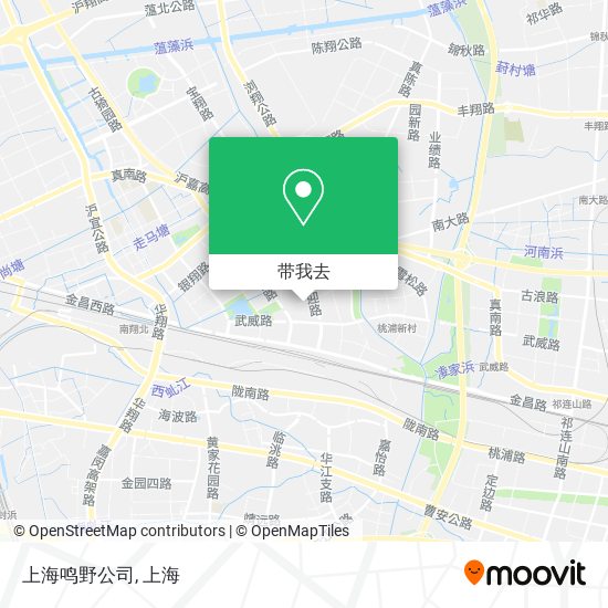 上海鸣野公司地图
