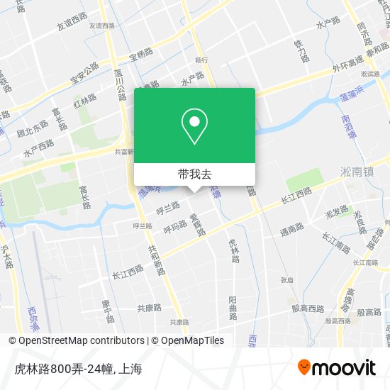 虎林路800弄-24幢地图