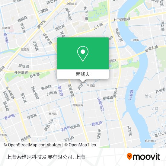 上海索维尼科技发展有限公司地图