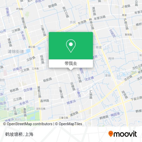 鹤坡塘桥地图