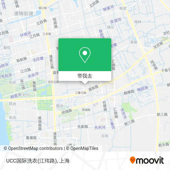 UCC国际洗衣(江玮路)地图