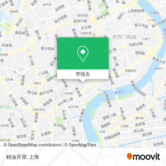 精油开背地图