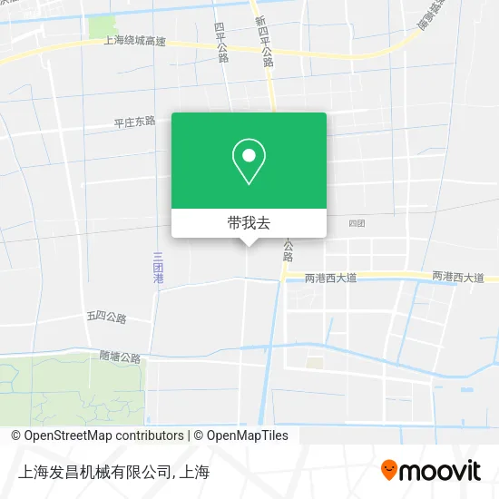 上海发昌机械有限公司地图
