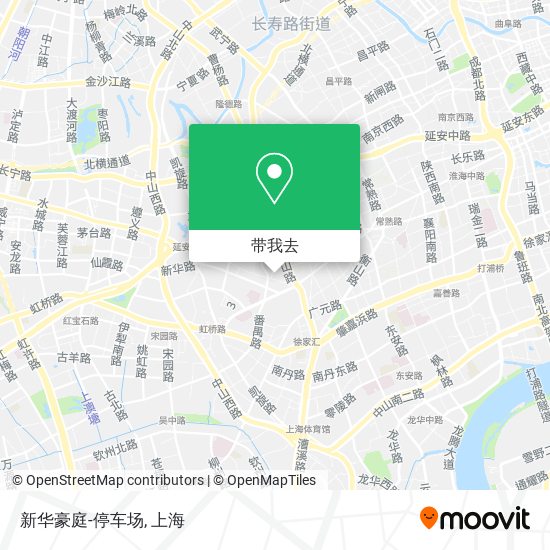 新华豪庭-停车场地图