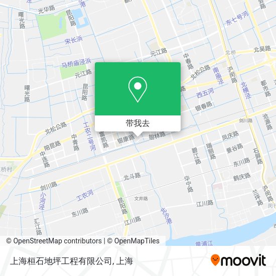 上海桓石地坪工程有限公司地图