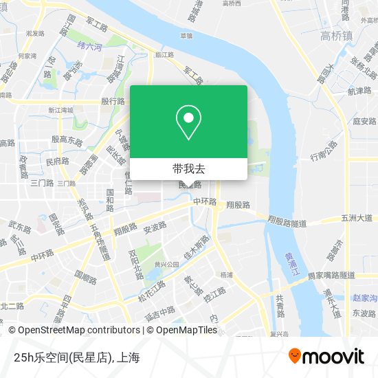 25h乐空间(民星店)地图