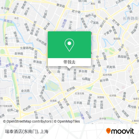 瑞泰酒店(东南门)地图