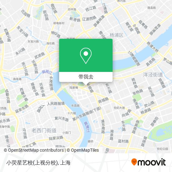 小荧星艺校(上视分校)地图