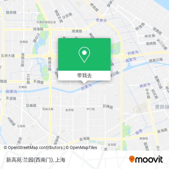 新高苑·兰园(西南门)地图